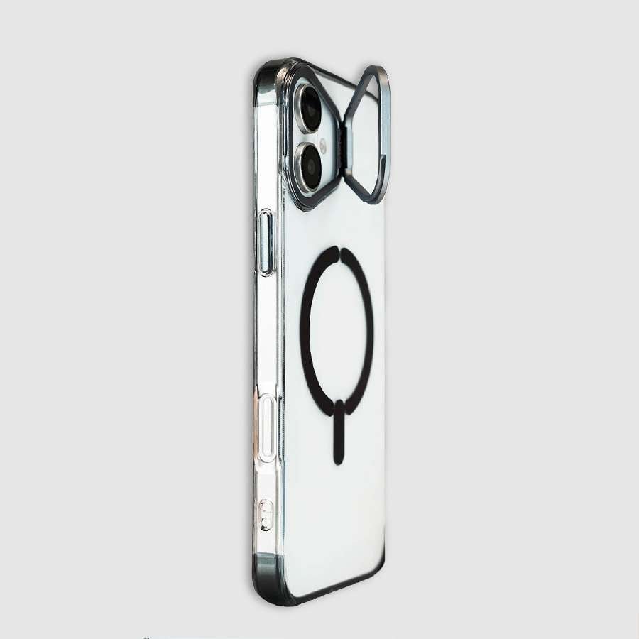 Coque Cam Holder Antijaunissement Compatible MagSafe pour iPhone 17 Pro