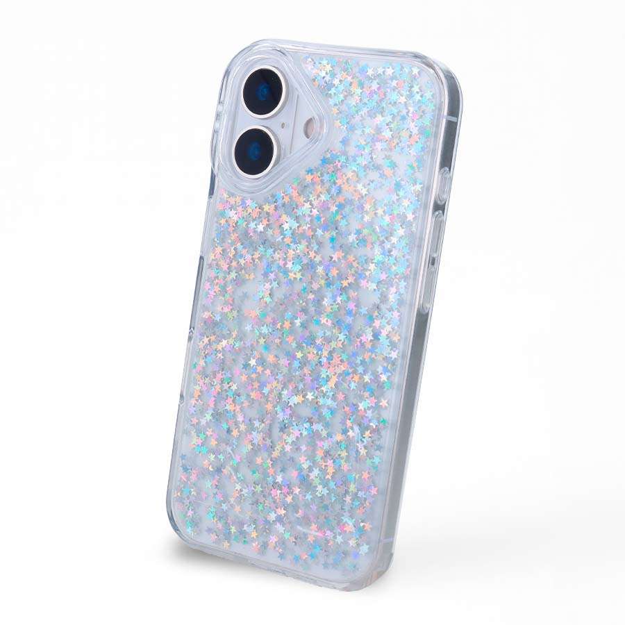 Coque pailletée premium pour iPhone 17