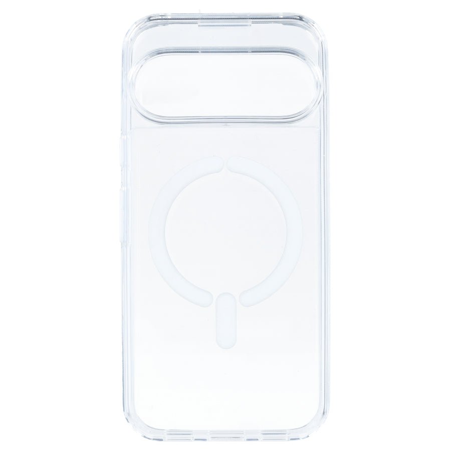 Étui transparent avec logo compatible Magsafe pour Google Pixel 10 Pro