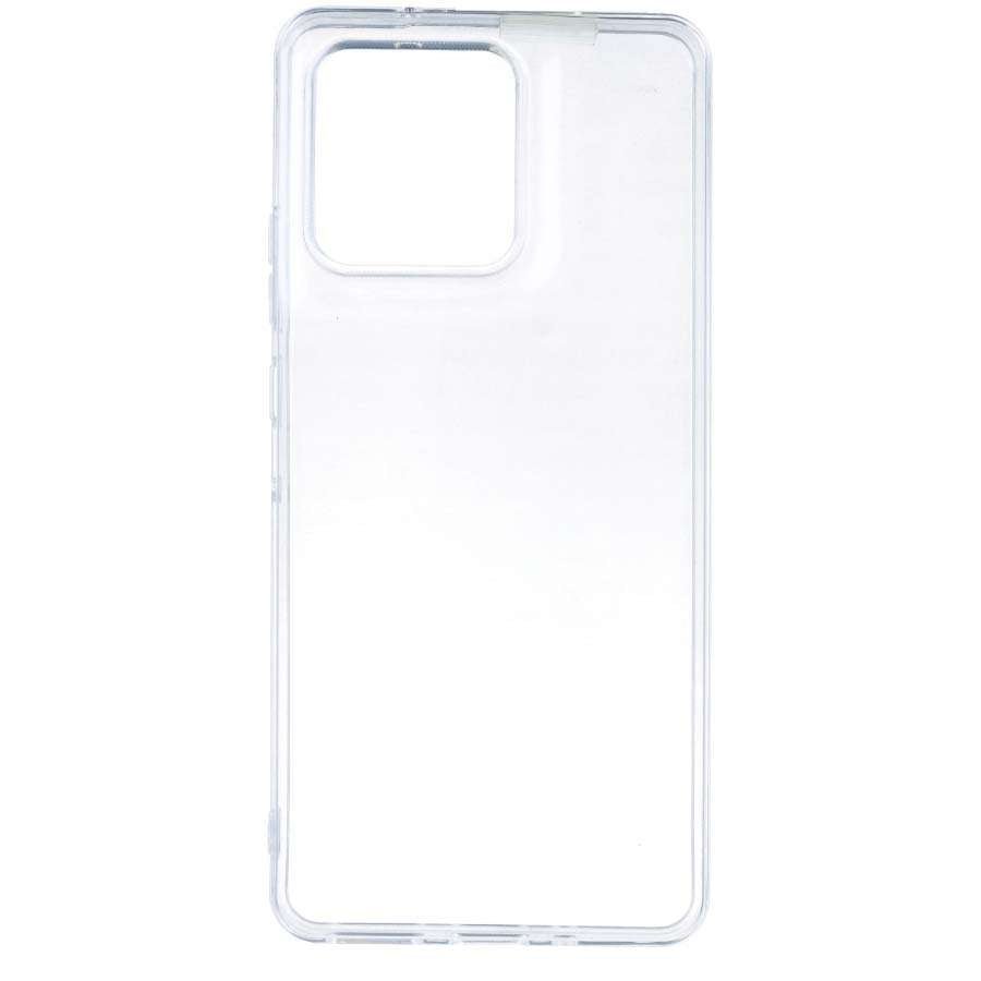 Coque en silicone transparent pour Motorola Moto G86