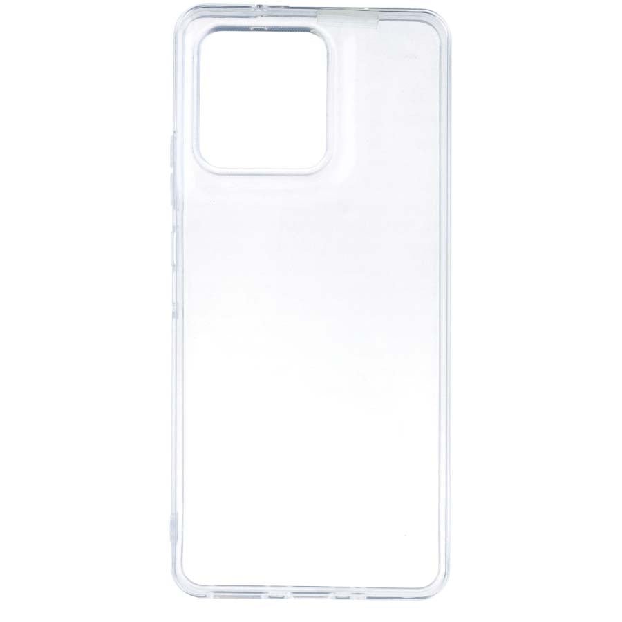Coque en silicone transparent pour Motorola Moto G86