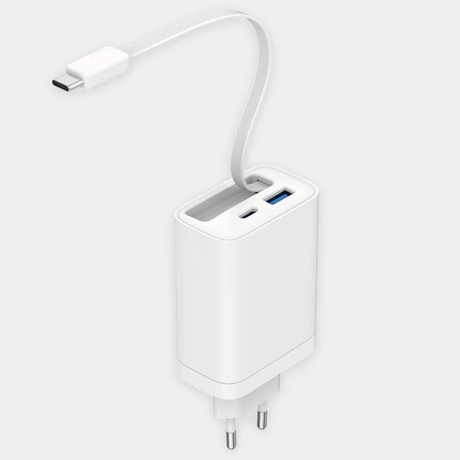 Chargeur - Prise avec Câble Intégré - 30W