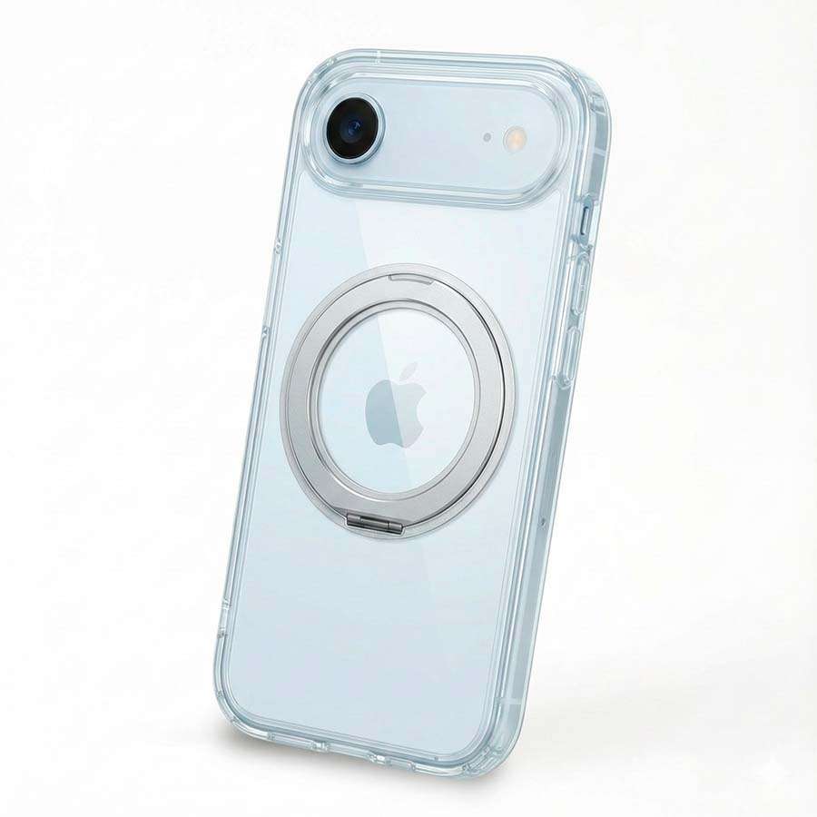 Coque transparente compatible avec MagSafe Ring pour iPhone Air