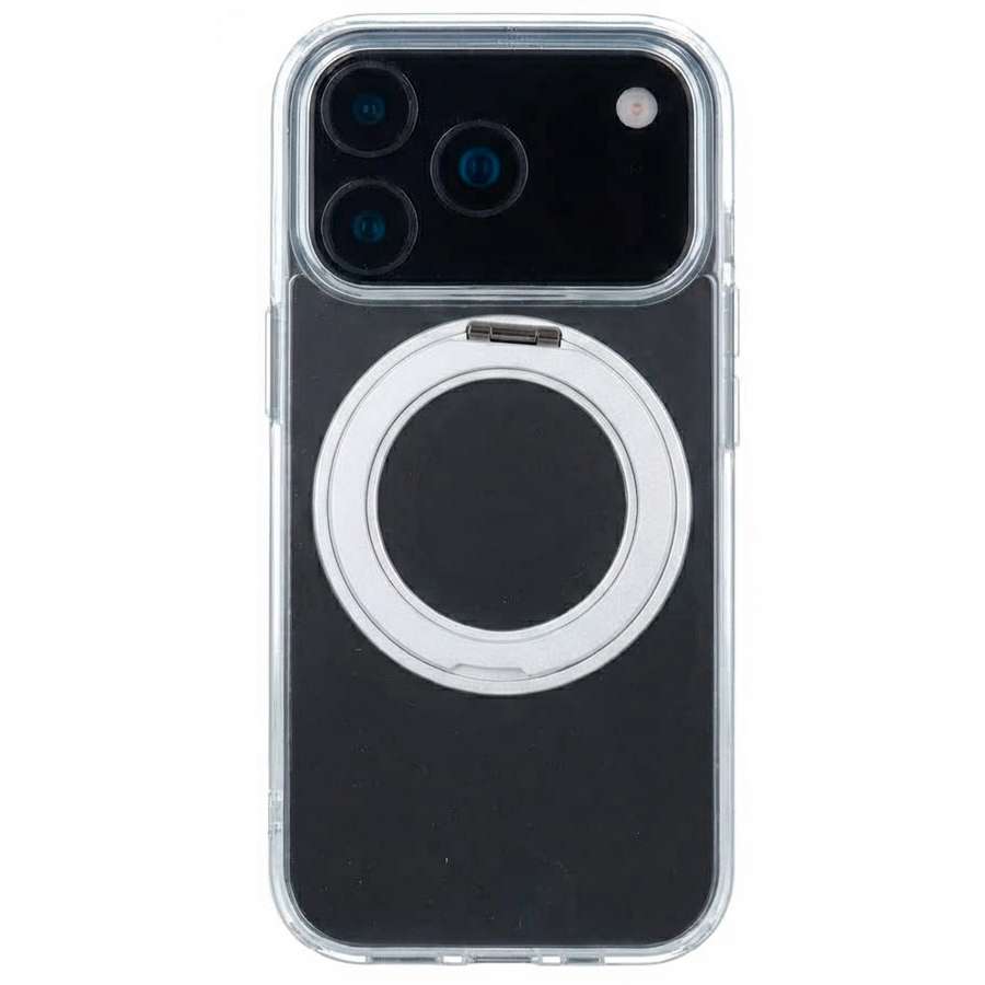 Étui transparent compatible MagSafe Ring pour iPhone 17 Pro