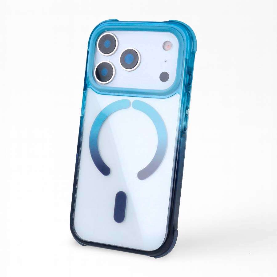 Coque Bumper Renforcée Dégradée compatible MagSafe pour iPhone 17 Pro Max