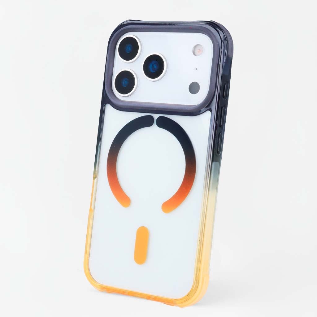 Coque Bumper Renforcée Dégradée compatible MagSafe pour iPhone 17 Pro Max