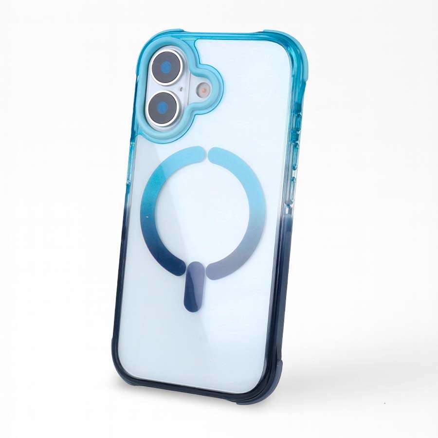 Coque Bumper Renforcée Dégradée compatible MagSafe pour iPhone 17