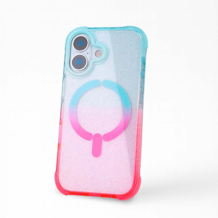 Coque Bumper Renforcée Dégradée compatible MagSafe pour iPhone 17