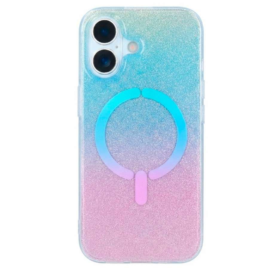 Coque Ring Paillettes Compatible Magsafe pour iPhone 17