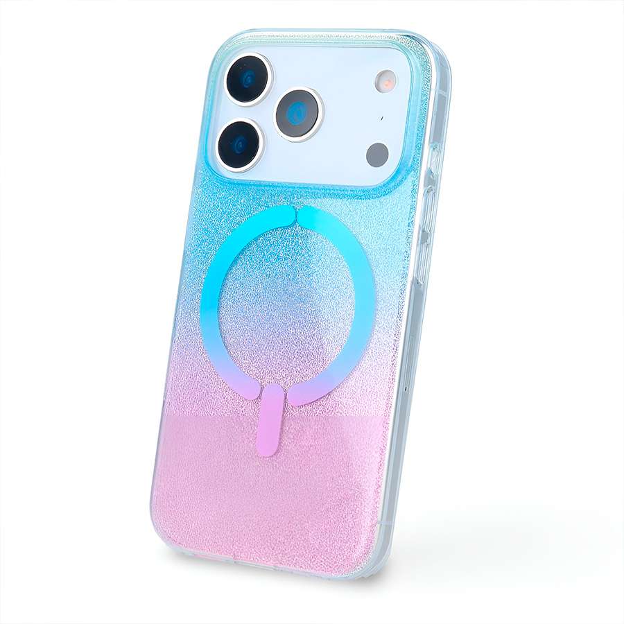 Coque Ring Paillettes Compatible Magsafe pour iPhone 17 Pro