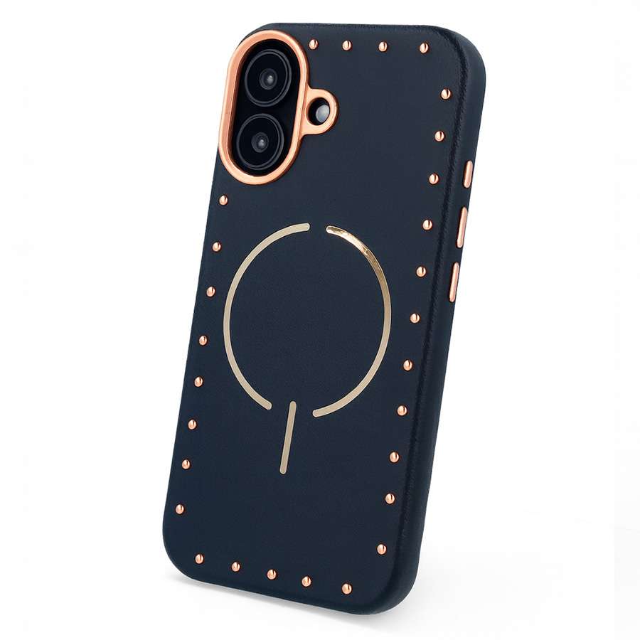 Coque à Clous Compatible MagSafe pour iPhone 16 Plus