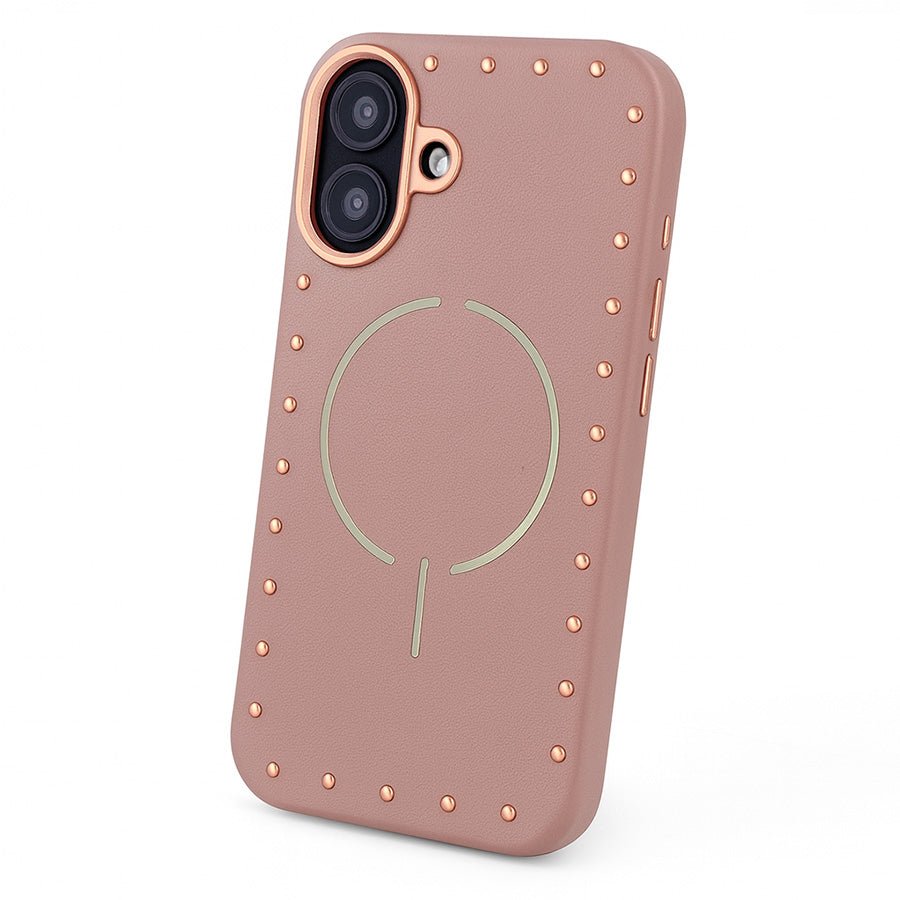 Coque à Clous Compatible MagSafe pour iPhone 16 Plus
