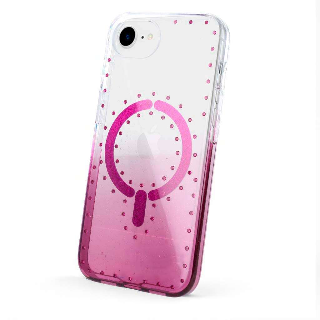 Coque pailletée compatible MagSafe pour iPhone 16e
