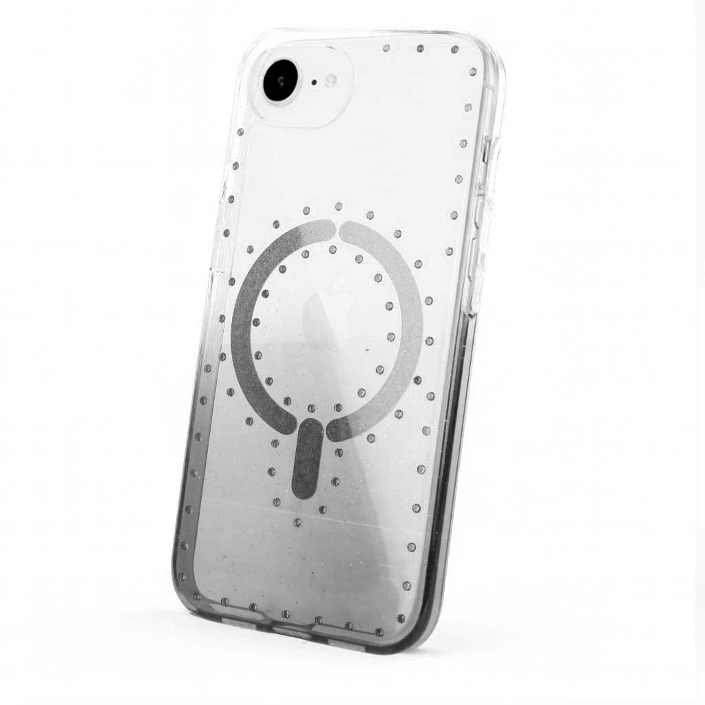 Coque pailletée compatible MagSafe pour iPhone 16e