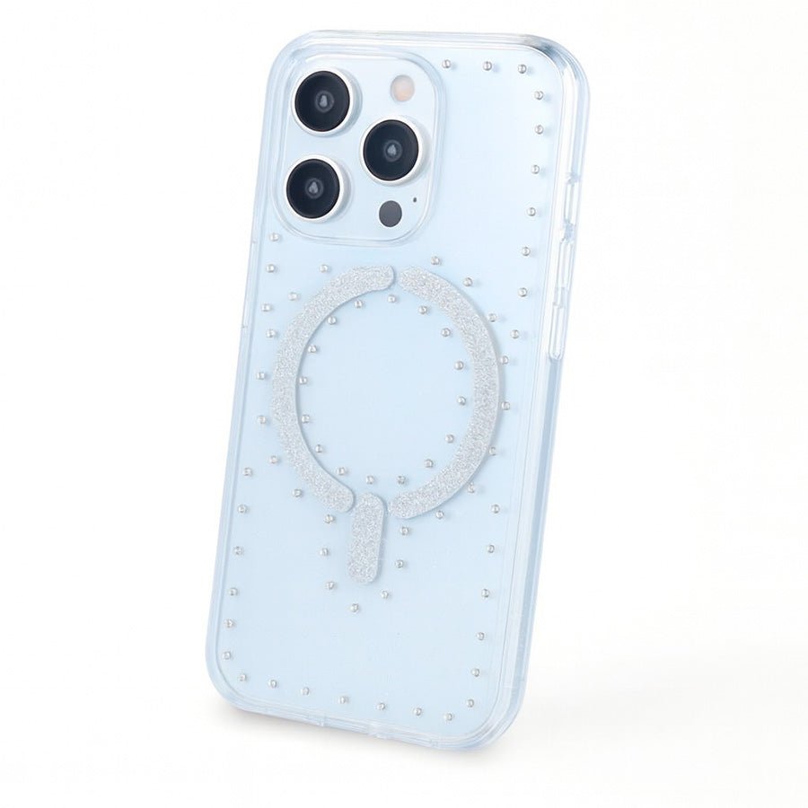 Coque pailletée compatible MagSafe pour iPhone 13 Pro Max