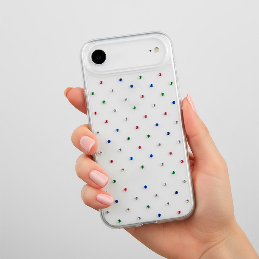 Coque brillante multicolore pour iPhone Air