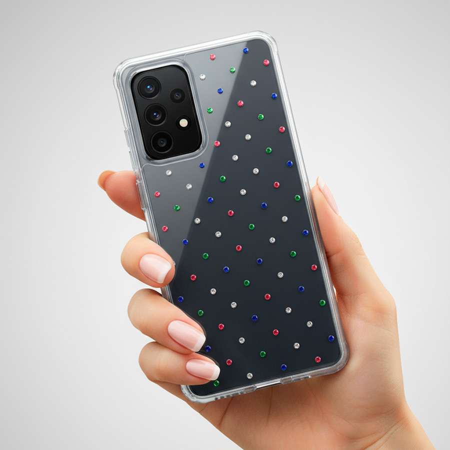 Coque pailletée multicolore pour Samsung Galaxy A52 5G