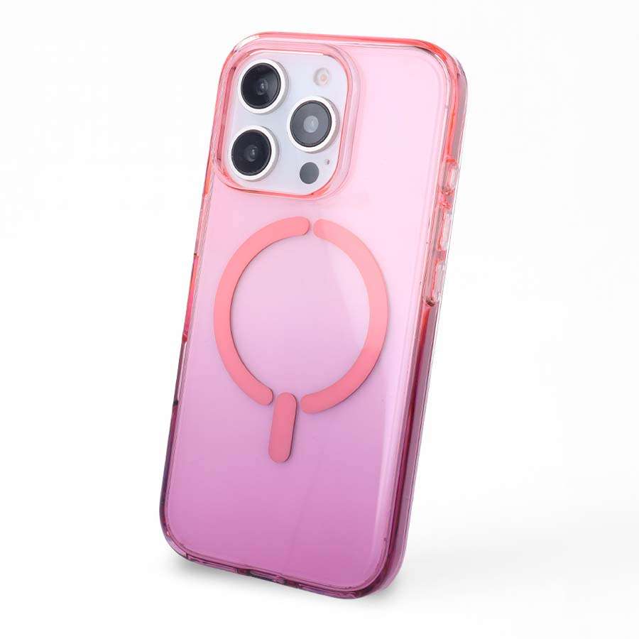 Coque Antijaunissement Dégradé Compatible Magsafe pour iPhone 12 Pro Max