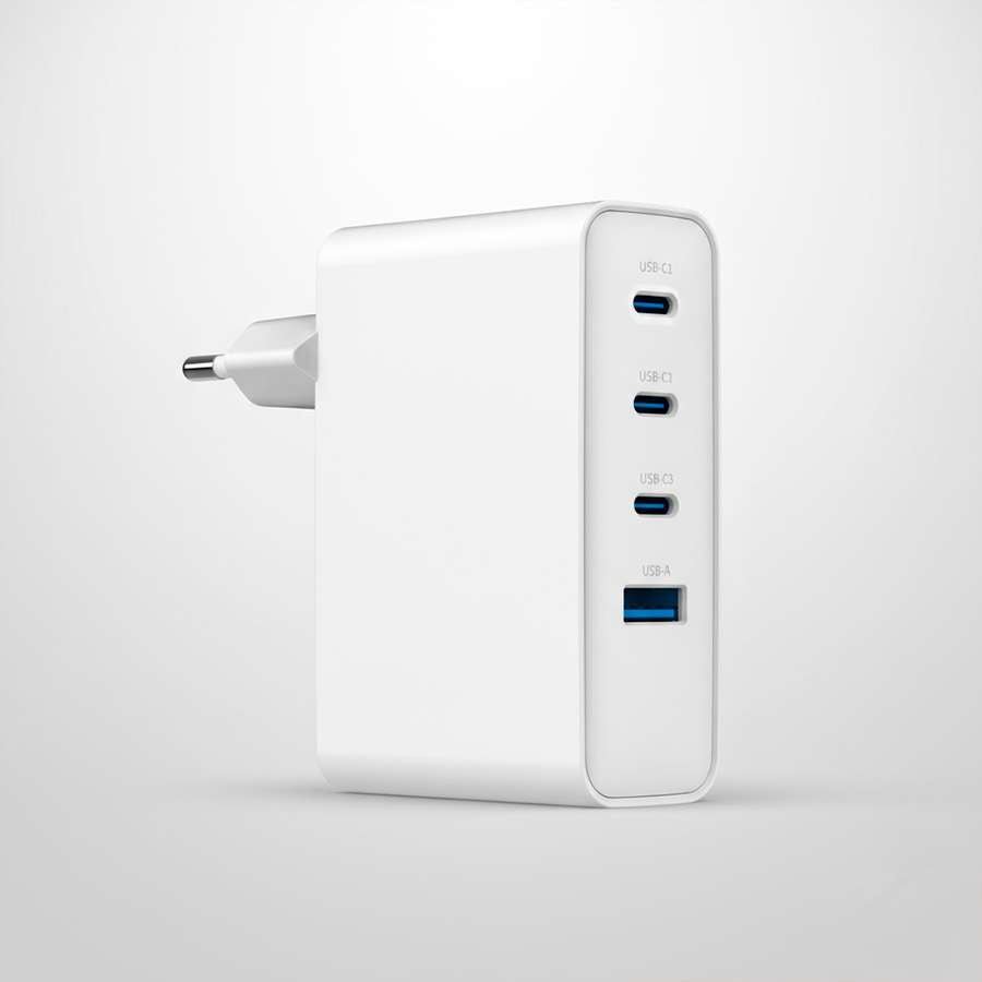 Chargeur - Prise 3xType C + USB - 100W