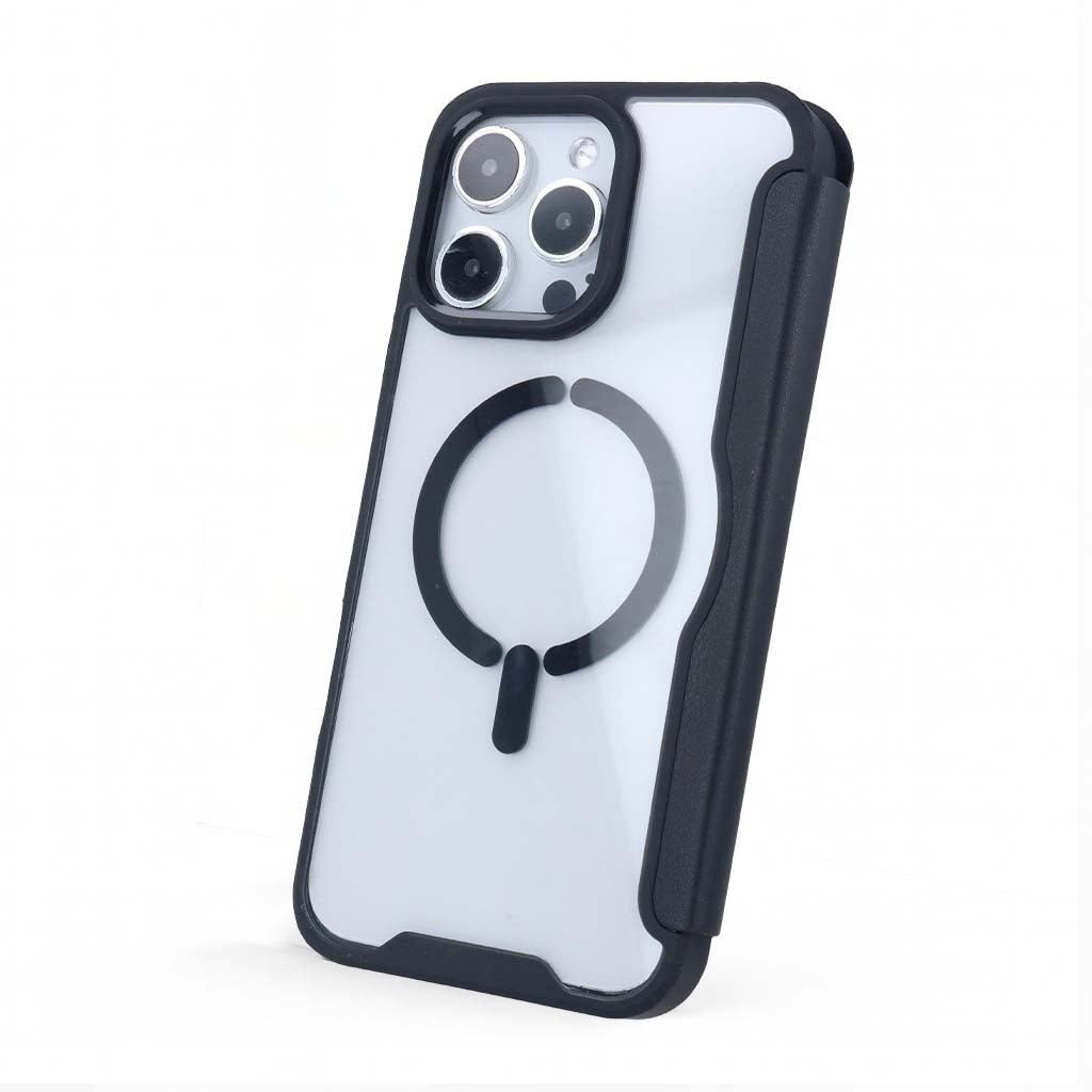 Étui folio compatible Magsafe pour iPhone 14 Pro