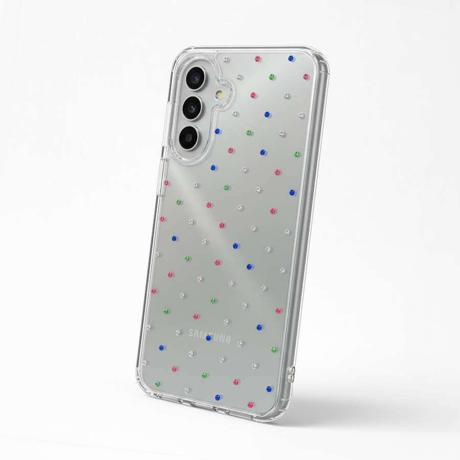 Coque à Paillettes Multicolores pour Samsung Galaxy A17