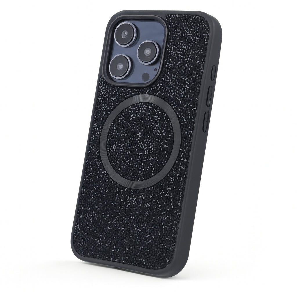 Coque pailletée compatible MagSafe pour iPhone 14 Pro Max