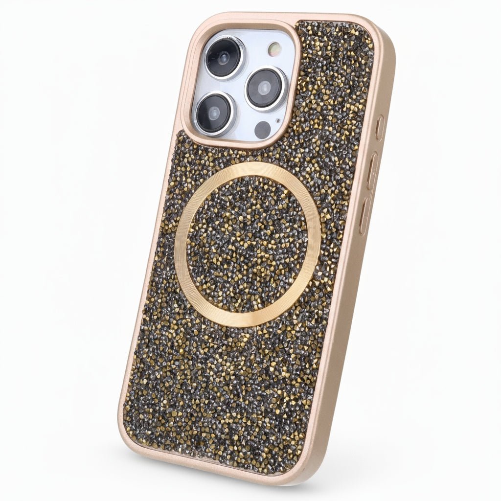 Coque Paillettes compatible MagSafe pour iPhone 15 Pro