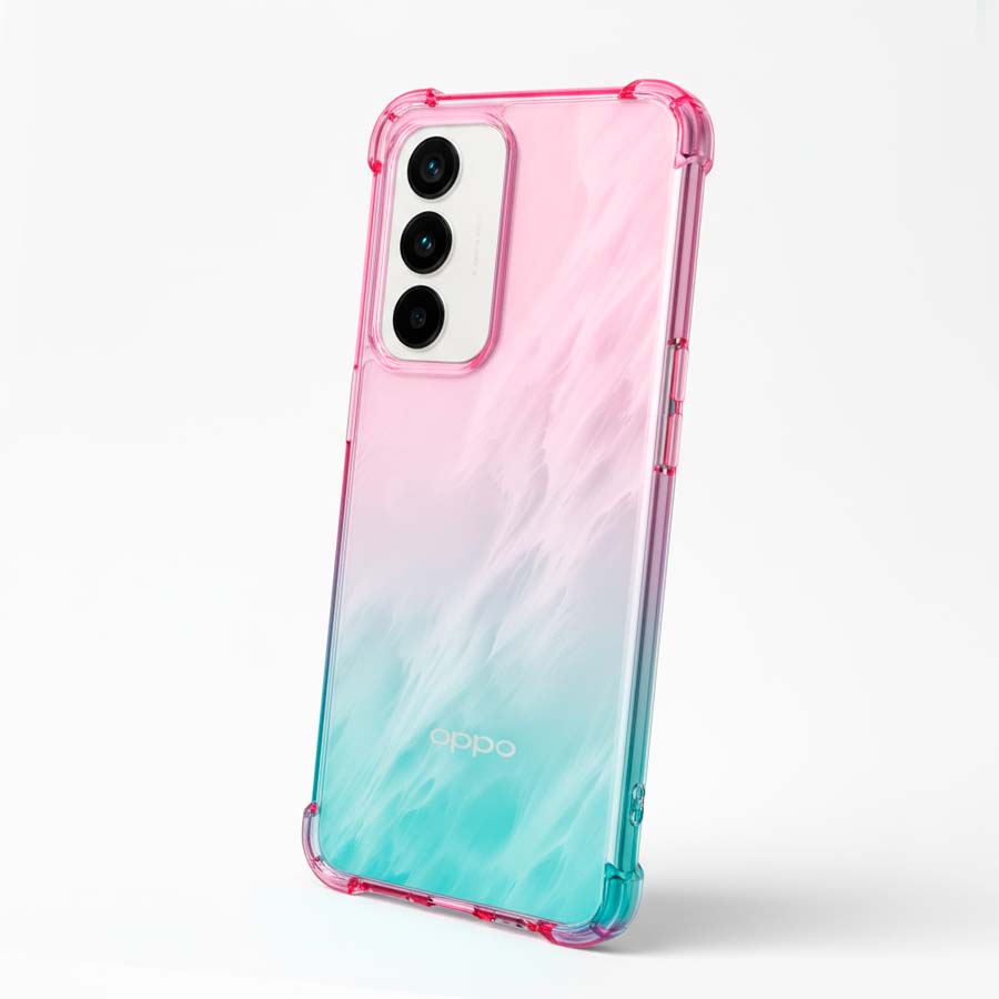 Coque Bumper Renforcée Dégradée pour Oppo A5m