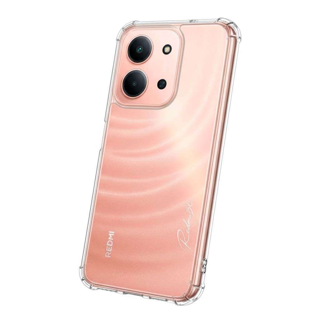 Coque transparente anti-jaunissement pour Xiaomi Redmi 15C