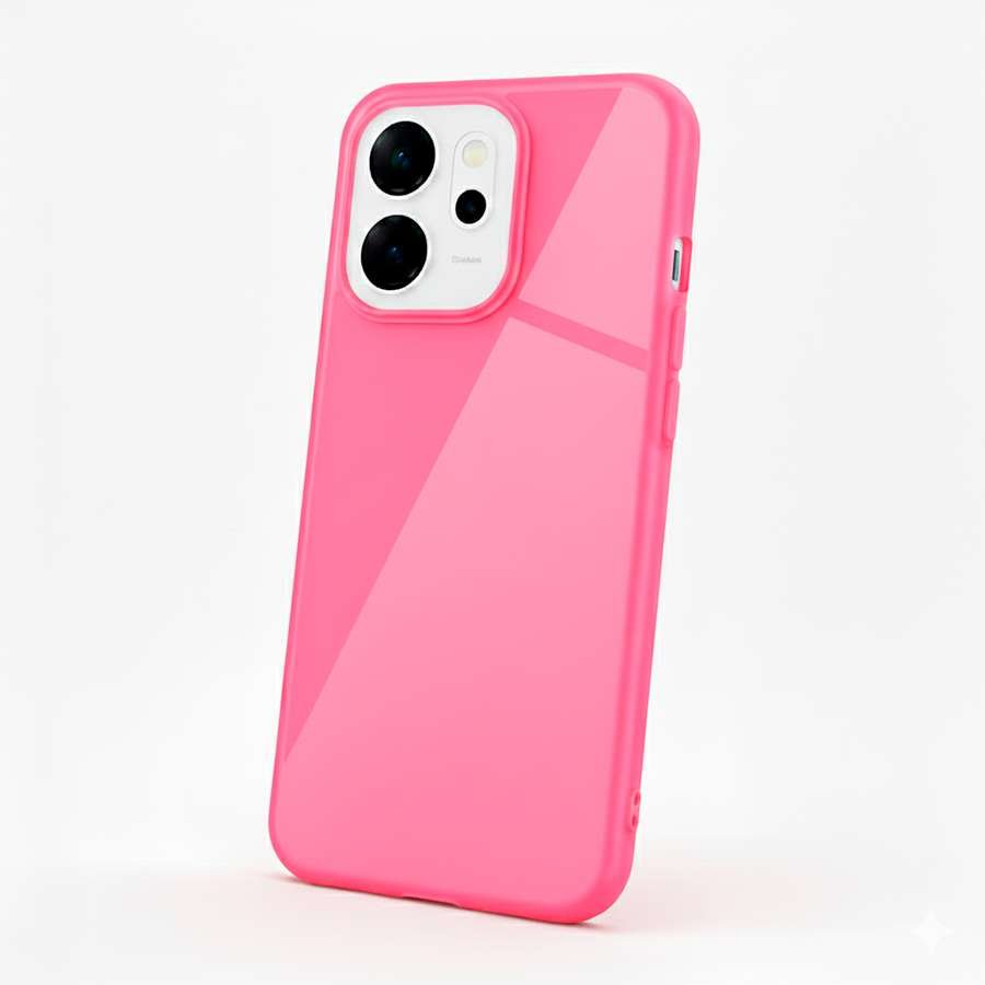 Coque en Silicone Couleur pour Oppo Reno 14