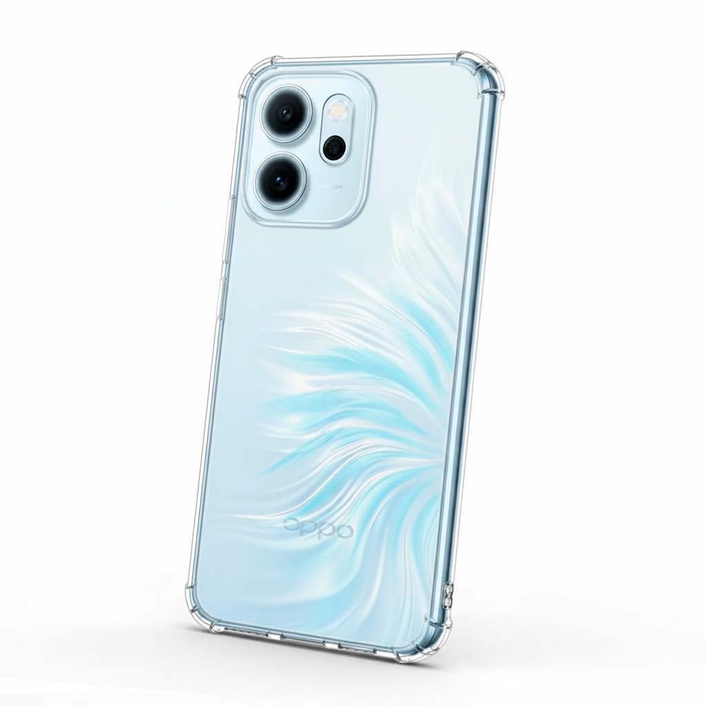Coque Transparente Anti-jaunissement pour Oppo Reno 14F