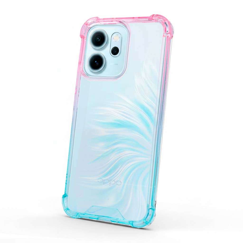 Coque Bumper Renforcée Dégradée pour Oppo Reno 14F