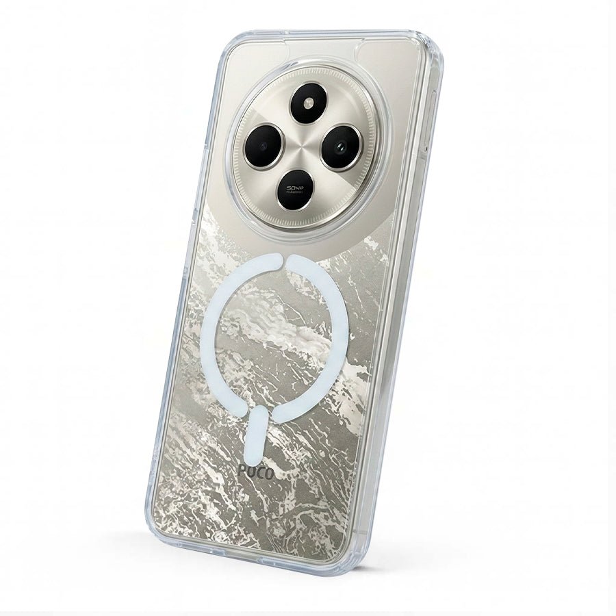 Coque transparente compatible MagSafe pour Xiaomi Redmi 14C