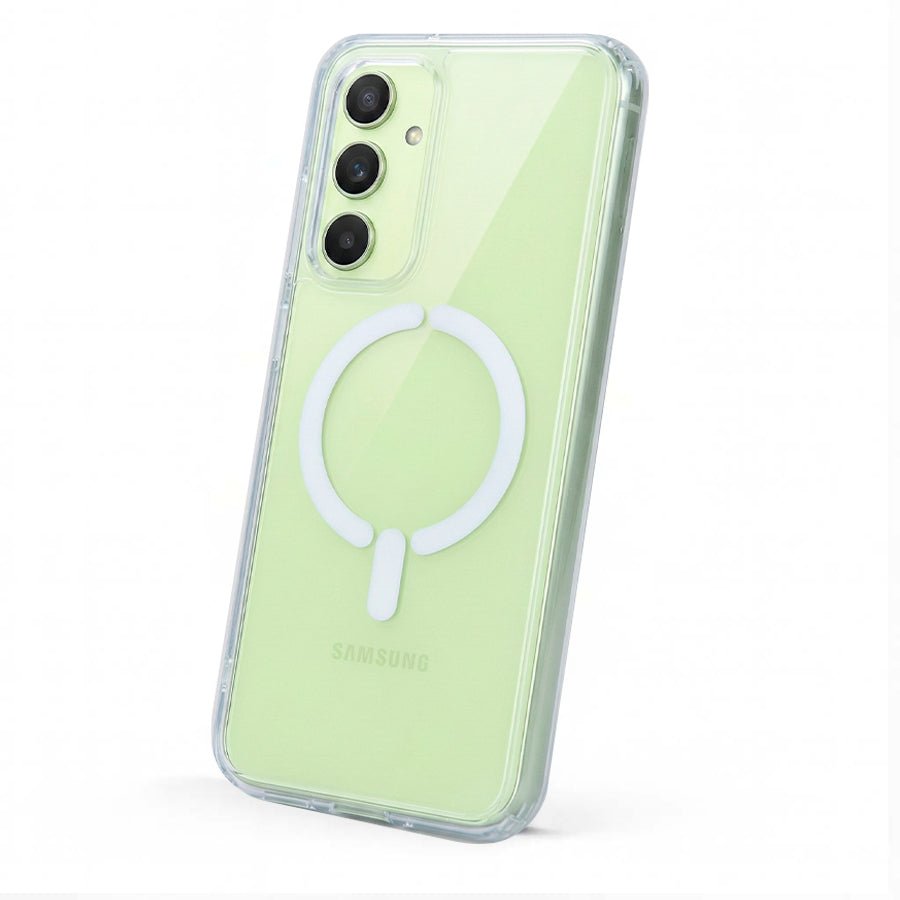 Coque Transparente Logo Compatible Magsafe pour Samsung Galaxy A54 5G