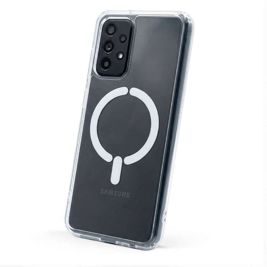 Coque transparente compatible Magsafe pour Samsung Galaxy A53