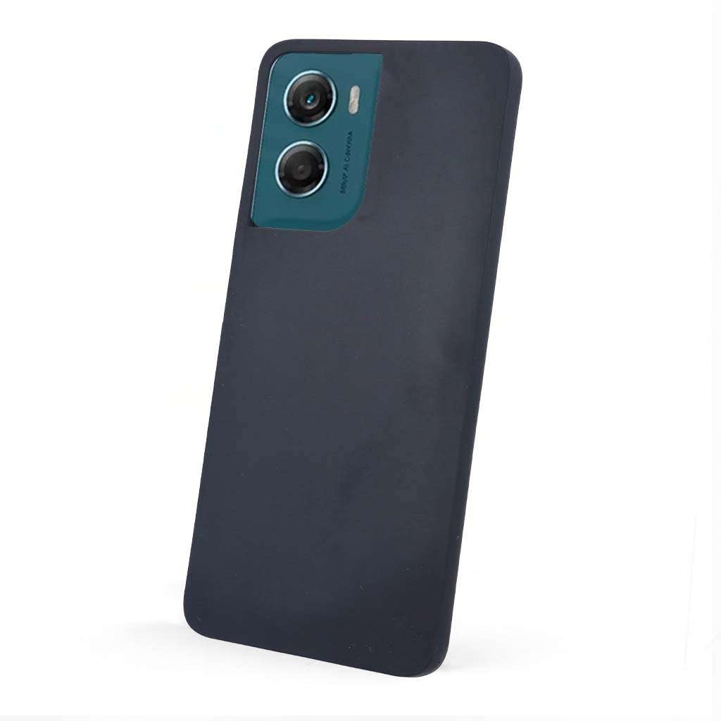 Funda en silicone de couleur pour Motorola Moto G06