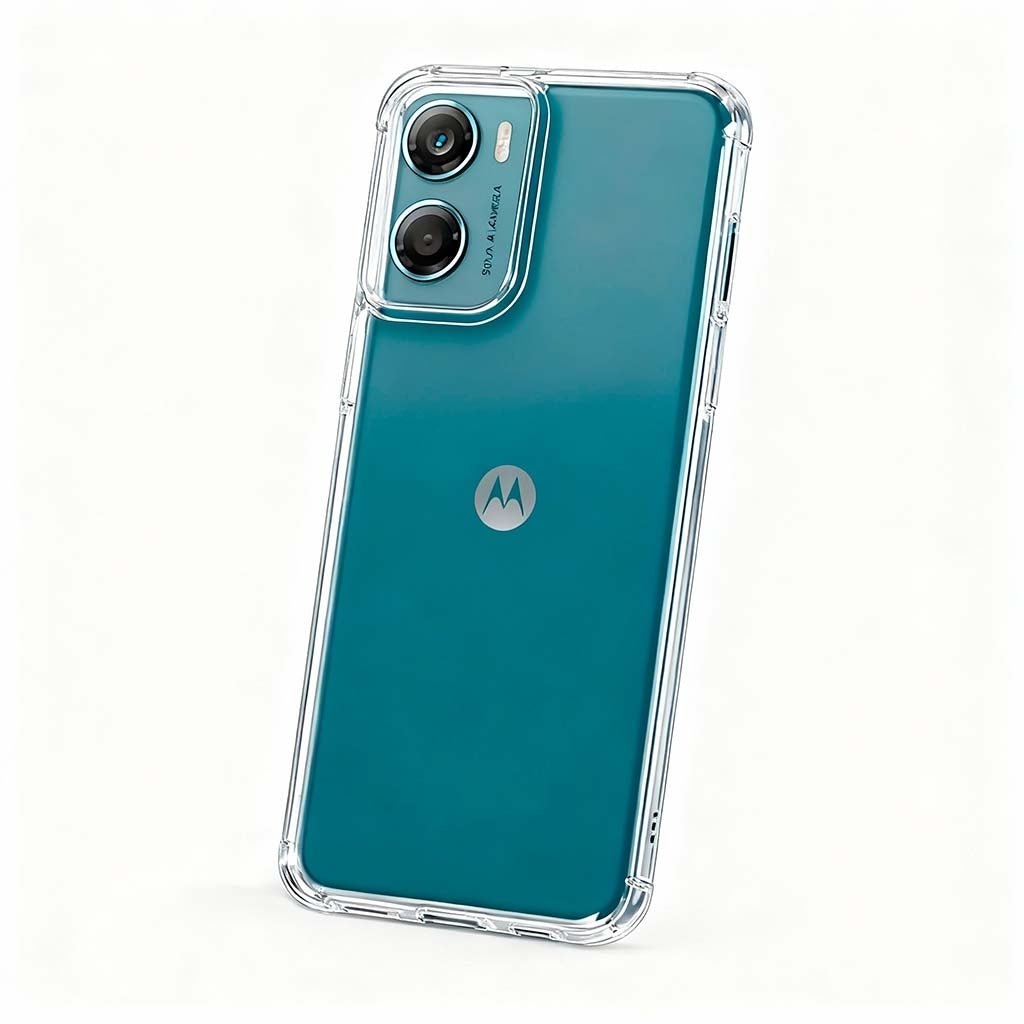 Coque en silicone transparente pour Motorola Moto G06