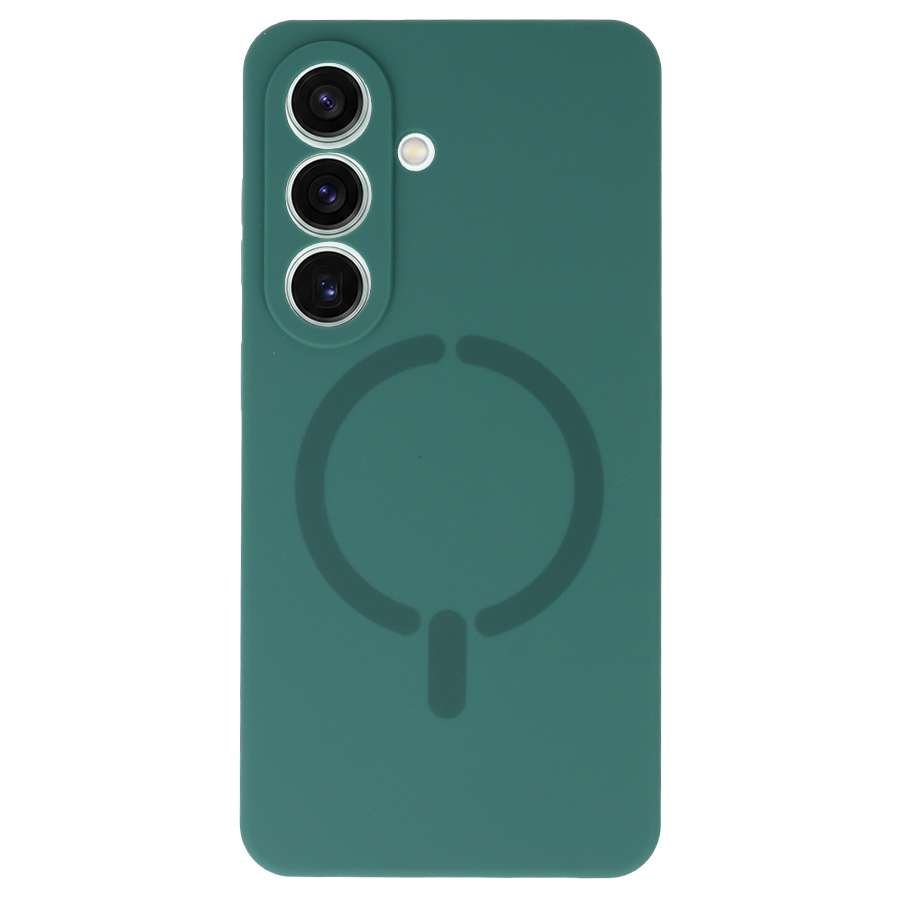 Coque compatible MagSafe avec cache-objectif pour Samsung Galaxy S26