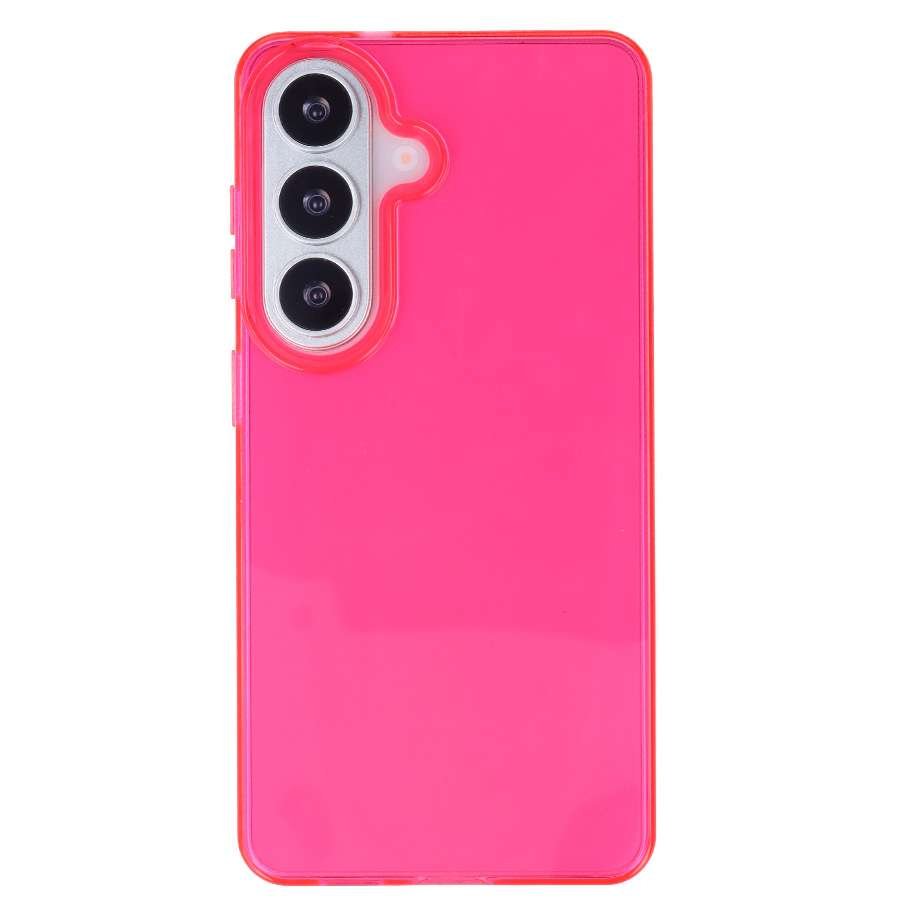 Coque en silicone de couleur pour Samsung Galaxy S26