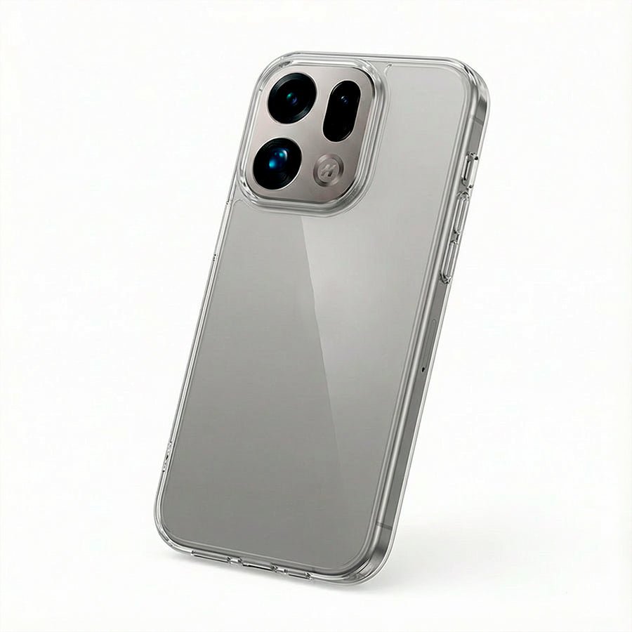 Coque en silicone transparente pour Oppo Find X9