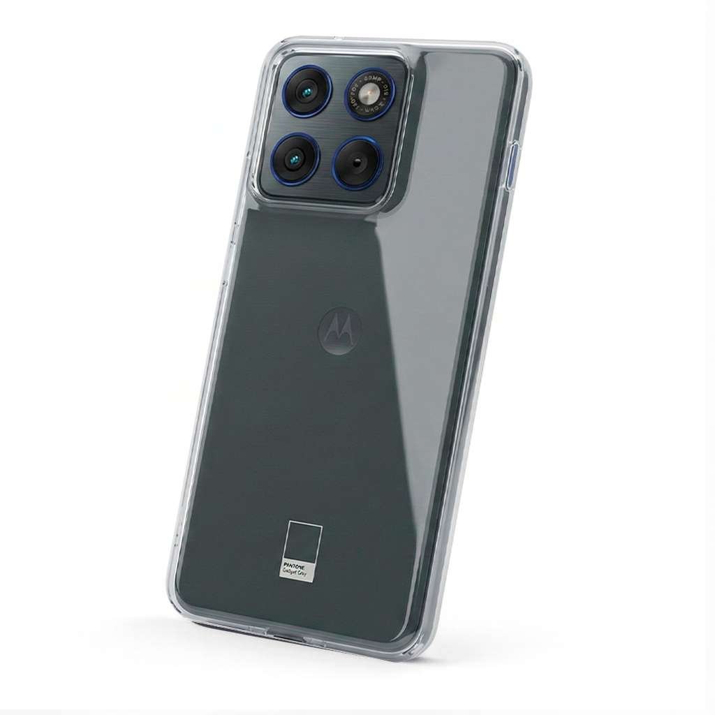 Coque en Silicone Transparente pour Motorola Edge 70