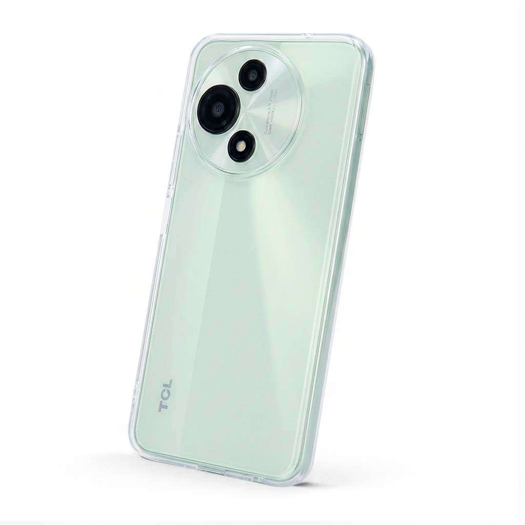 Coque en silicone transparente pour TCL 60 SE