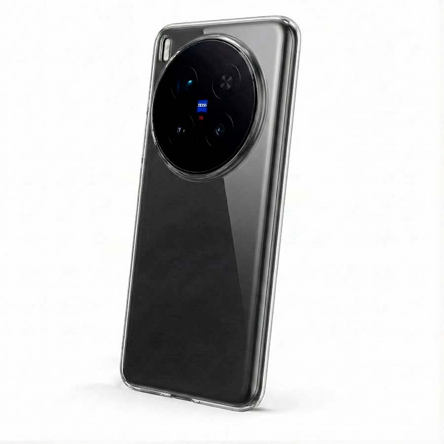 Coque en silicone transparente pour Vivo X300