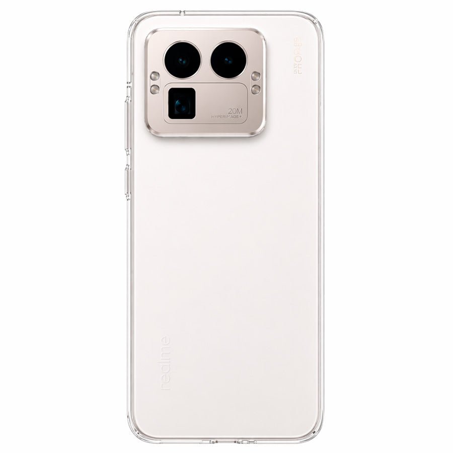 Coque en silicone transparent pour Realme GT 8 Pro