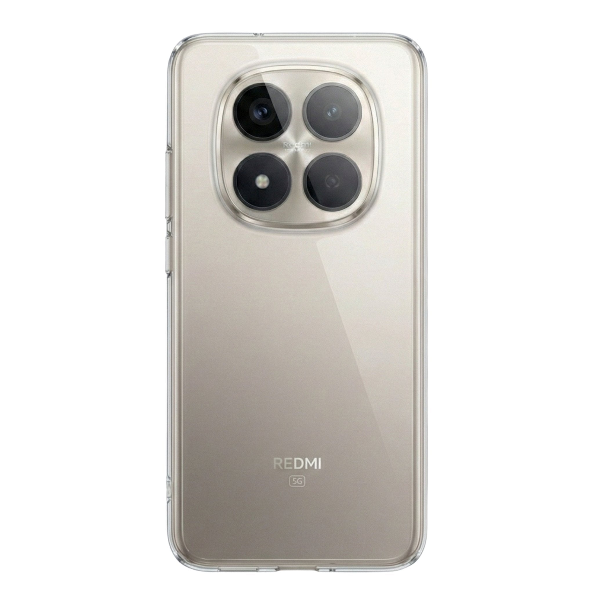 Coque en silicone transparente pour Xiaomi Redmi Note 15 Pro +