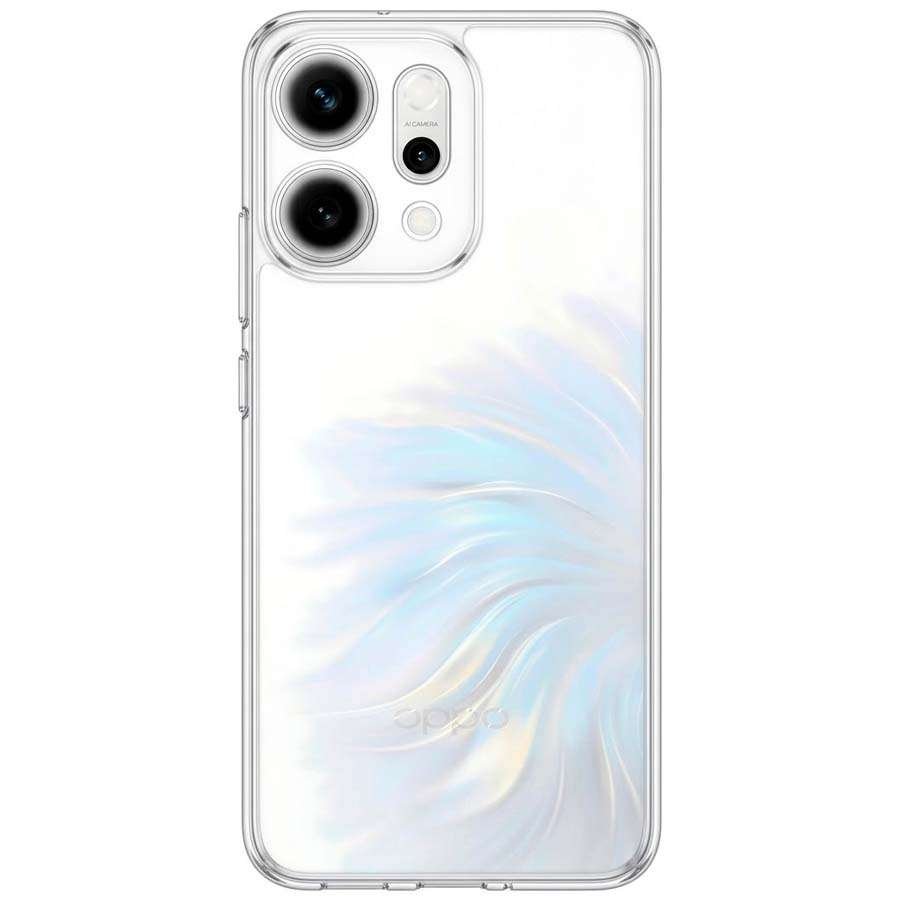 Coque Transparente Anti-jaunissement pour Oppo Reno 14