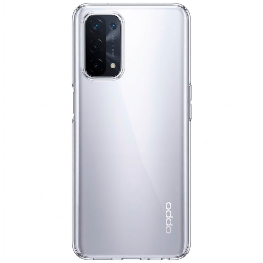 Coque transparente anti-jaunissement pour Oppo A54 4G