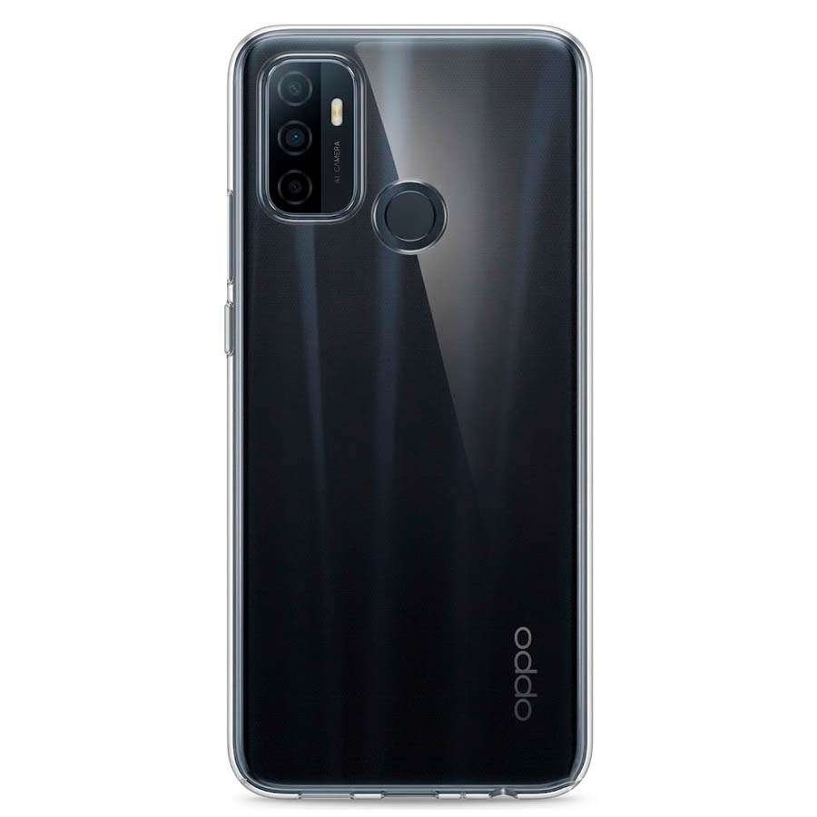 Coque transparente anti-jaunissement pour Oppo A32