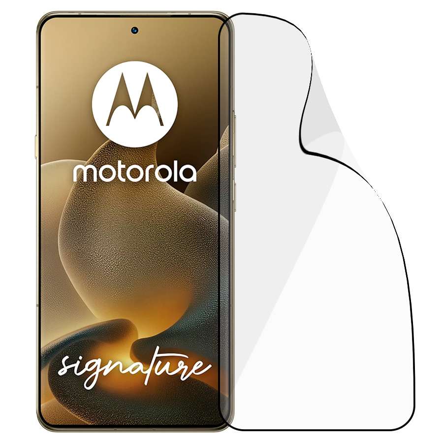Verre trempé intégral incassable pour Motorola Signature