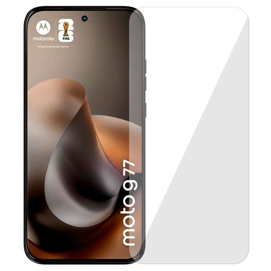 Verre trempé transparent pour Motorola Moto G67